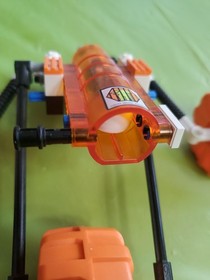 Used LEGO Set 7694 Mars Mission 2007 MT-31 Trike Alien Incomplete 