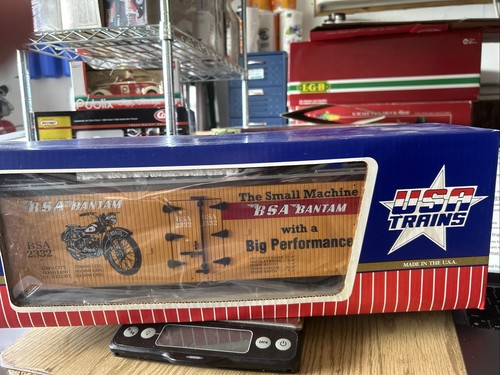 USA TRAINS R-16111 BSA BANTAM MOTOCICLETA REFRIGERADOR COCHE | Condition: New