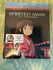 Spirited Away Blu-ray  DVD, 2002 w/Slipcover Brand New Factory Sealed