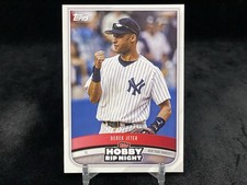 DEREK JETER 2025 TOPPS HOBBY RIP NIGHT #15 BASE CARD / NEW YORK YANKEES