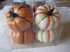 NEW IN BOX HALLOWEEN TARGET DECOR 8 ASSORTED PUMPKINS 2018