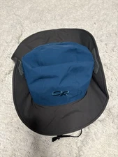 Outdoor Research OR Wide Brim Hat Medium Gore Tex Waterproof Adjustable Bucket