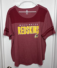 NFL Washington Redskins T-Shirt Women's 2XL Team Apparel Short Sleeve Commanders