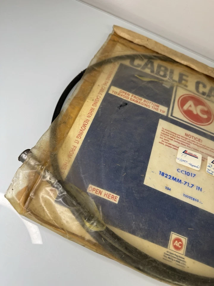 NOS GM Ac Delco CC1017 25032865 Speedometer Cable Chevrolet - Image 4 of 4