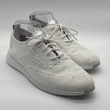 Cole Haan Zerogrand Women s Cloth Sneakers White SZ 8 USED