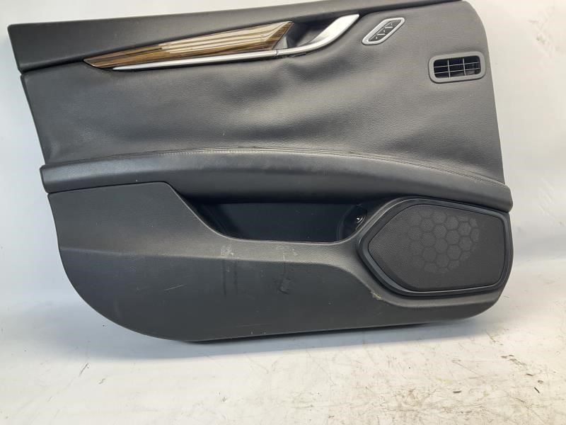 14-17 Maserati Ghibli SQ4 Interior Front Left Driver Door Trim Panel Q