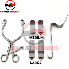 Millin Prostatectomy Bladder Retractor Two Extra Blades Surgical Instruments