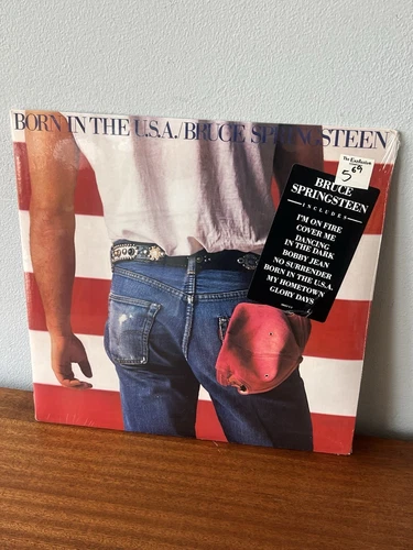 Bruce Springsteen Born In The USA 1984 Columbia Records Sealed Original 33RPM