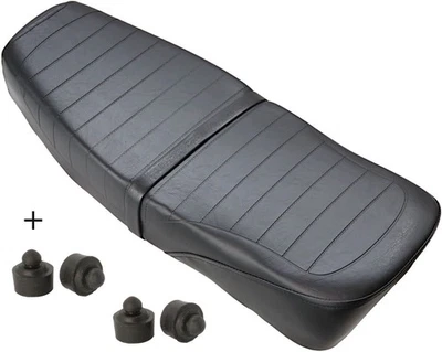 Sitzbank komplett mit Riemen Gummi Puffer Simson S51 S50 S70 Enduro strukturiert - Bild 1 von 4