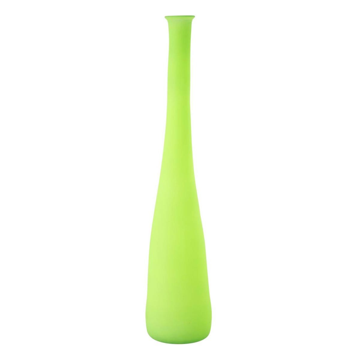 Vase bouteille en verre 100cm vert Neon parfait pour sublimer le salon