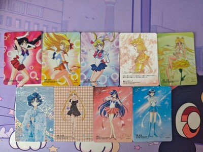 Sailor Moon Sammelkarten Trading Cards 9 Stück Fanmade A45