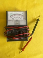 Micronta 22-201A Analog Multitester Multimeter w Test Leads Radio Shack Vintage