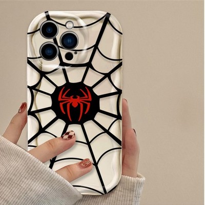 Cool Spider Case For Honor X5C/X6B/X6C/X7/X8/200Smart/400Lite Cream Phone Cover