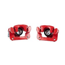 Rear Cobra Style Calipers Powder Coated Red Pair Mustang 1994-2004 Rear Cobra Style Calipers Powder Coated Red Pair Mustang 1994-2004