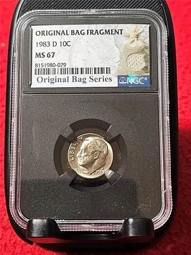 1983-D Roosevelt Dime — photo from the most recent tracked eBay sale