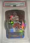 2022 Panini Select Patrick Mahomes II #251 Blue and Red Prizm Die Cut PSA 10