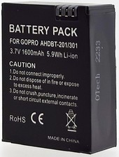 Batterie pour GOPRO HERO3+ SILVER EDITION
