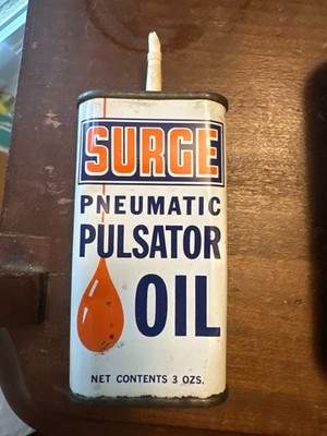 Vintage SURGE Pulsator Oil Handy Oiler Can 3OZ empty