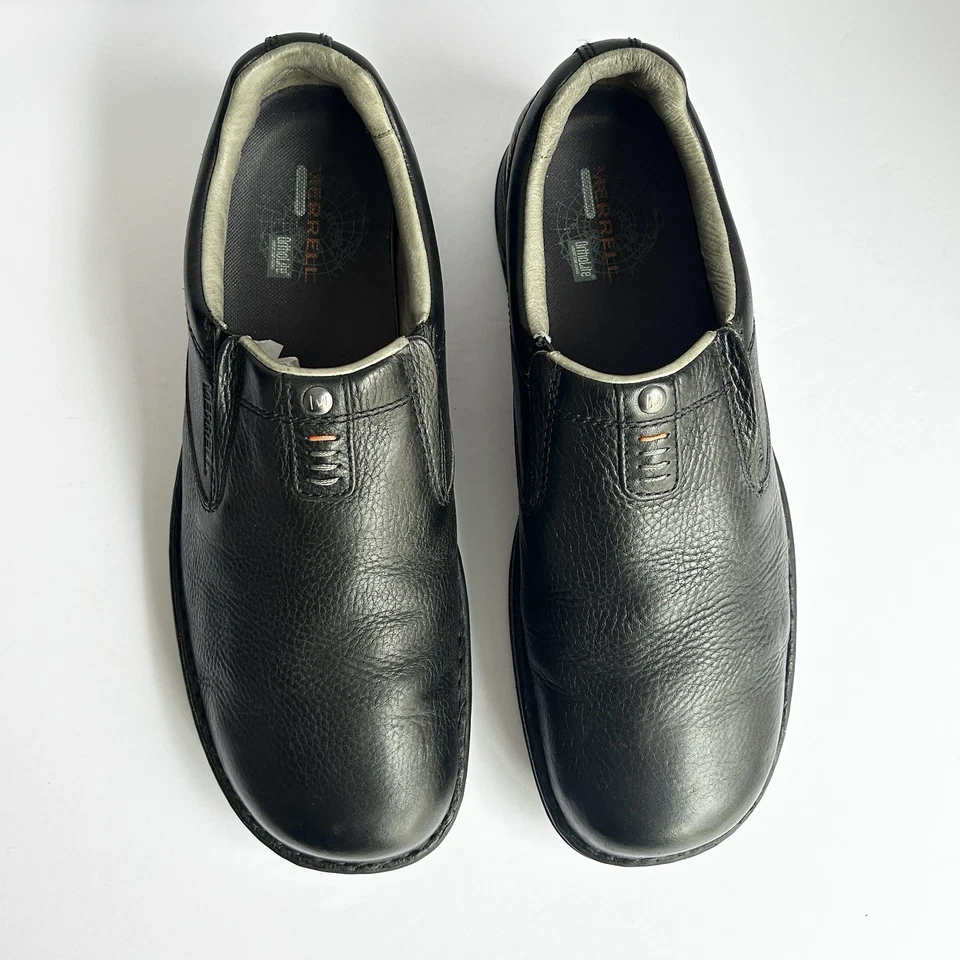 Zapatos sin cordones Merrell World Legend de cuero para hombre 13 cómodos ortolita al aire libre Foto 3 de 4