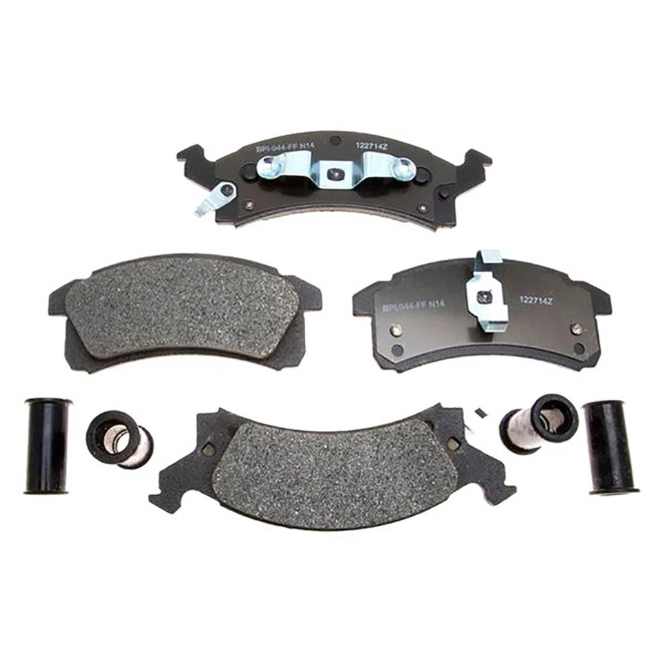 Juego de rotores de freno delanteros + pastillas de freno metálicas para Oldsmobile Cutlass Calais 1991 Foto 2 de 4