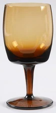 Gorham Crystal Accent II Brown Water Goblet 166700