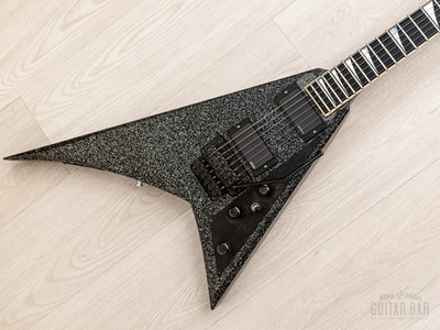 1994 Jackson USA Randy Rhoads RR1 Flying V Holoflake w/ EMG, Case