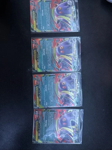 Mega Gengar EX 056/094 Me02: Phantasmal Flames Holo Set Of 4