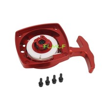 FLMLF CNC Metal Easy Pull Starter Argento per 1/5 HPI RV Km BAJA 5B 5T 5SC Ricambi