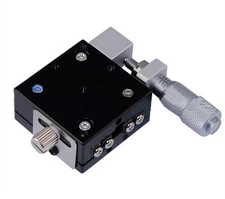 X Axis Cnc Tool Precision Trimming Platform Manual Stage Slider 40*40MM rl