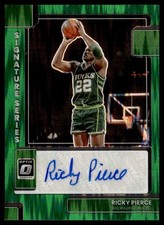 2023-24 Donruss Signature Series Green Shock Ricky Pierce Auto Milwaukee Bucks