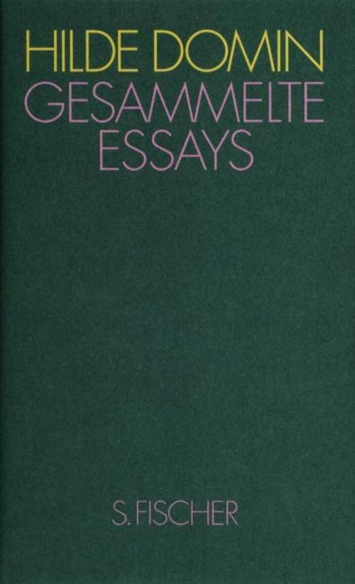 Gesammelte Essays Hilde Domin - Bild 4