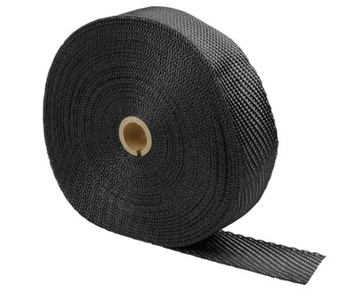 Design Engineering 10002 Exhaust Wrap 2in x 100ft - Titanium - Blk