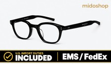 Gentle Monster x Maison Margiela 2026 Black Blue Light Glasses MM307 01