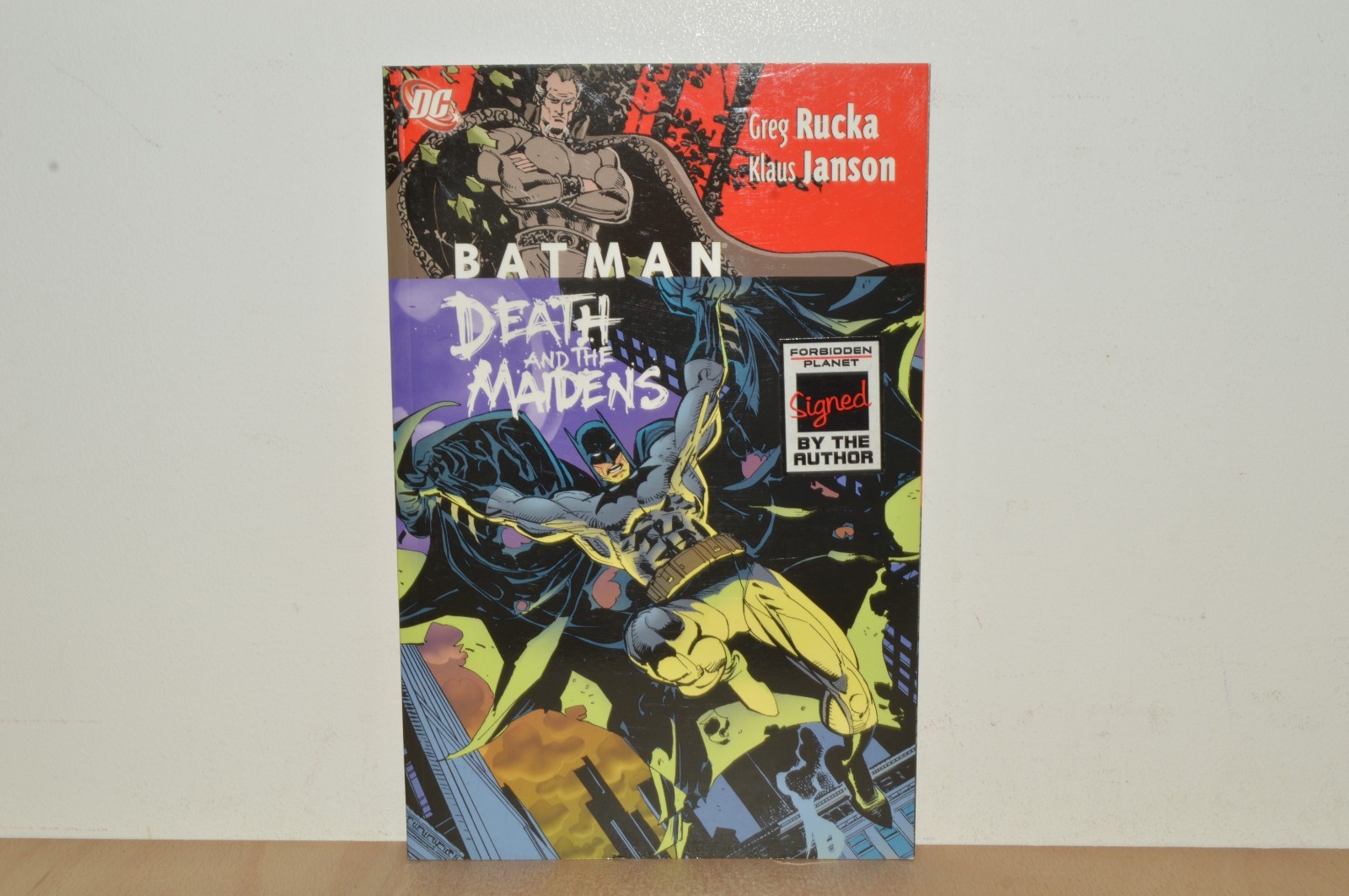 DC: Batman Death and the Maidens - Greg Rucka - SIGNED - TPB (#O1)