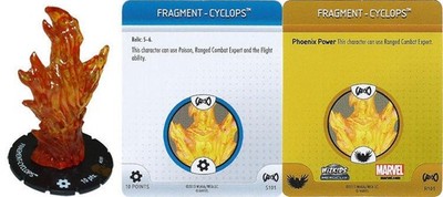 HEROCLIX Avengers VS X-Men R101 FRAGMENT - CYCLOPS  avx S101