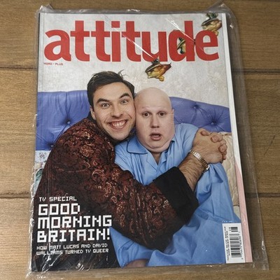 ATTITUDE Magazine Volume # 1 #128 December 2004 Matt Lucas And David Williams