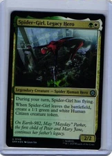 Spider-Girl, Legacy Hero - Marvel’s Spider-Man (SPM) - MTG - FOIL - NM