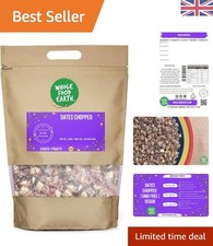 Organic Chopped Dates 2 kg | GMO Free,  & High in Fibre for Healthy Recipes 17.00 per kilo