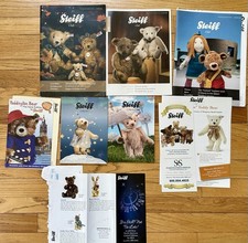 Steiff Lot Of Catalogs  Brochures 2015  2016 - As Pictured - Free Ship