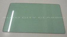Rear Door Glass 1957 1958 Ford Custom 300 4 Door Sedan Green Tint Lh Or Rh