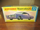 Matchbox Lesney Superfast 22 Pontiac Coupe