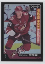 2016 Upper Deck O-Pee-Chee Update Black Rainbow Foil /100 Christian Dvorak 04k2
