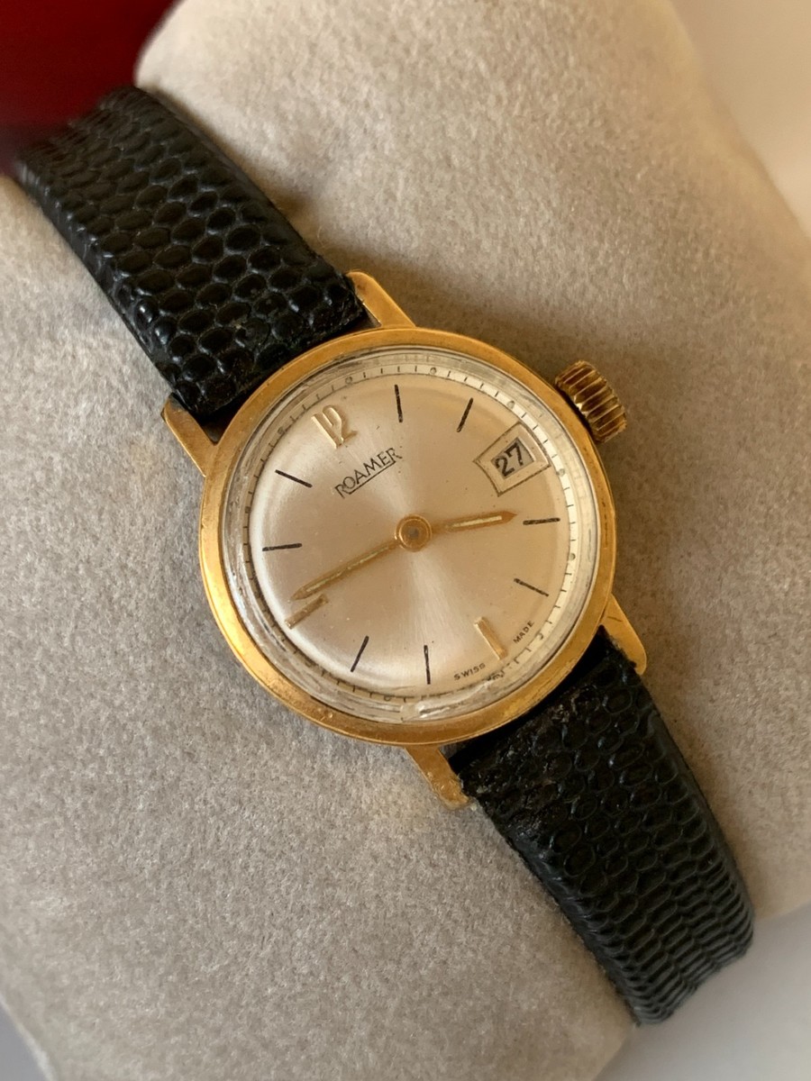 Indicateur De Quantième ROAMER Cal. 520-523 Vintage - Acier Argenté, Occasion !