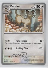 Persian Pokemon Scarlet & Violet: Shrouded Fable SFA #049