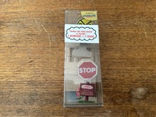 1992 Shining Time Wooden Thomas Train 2 Bumpers  2 Signs Version 2 