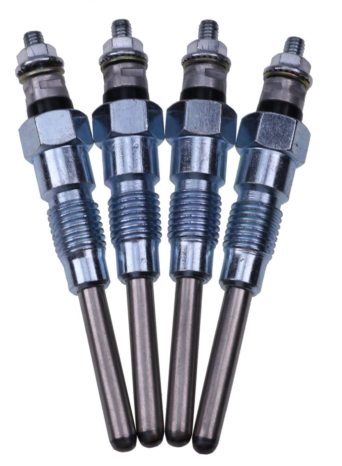 All New Glow plug 6415-65512 16415-65510-Qty 4 Fits For Kubota V3300 V3600 V3800