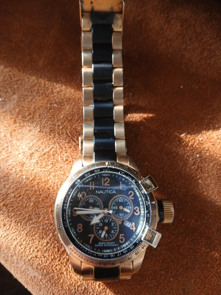 reloj nautica hombre oro Foto 2 de 4