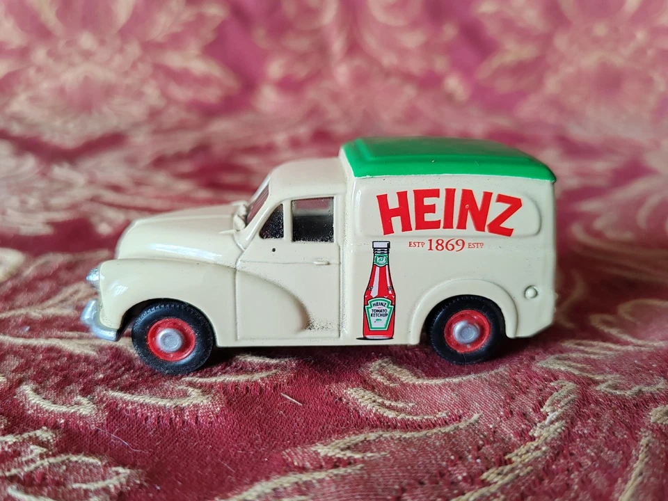 CAMIONNETTE MORRIS MINOR VAN/HEINZ/ 1/64 corgi camions d'antan certif et boite - Photo 2/4