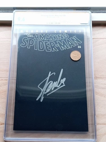 🔥 Amazing Spider-Man V2 #36 - CGC 9.6 - Stan Lee Signature 9/11 Tribute 🔥