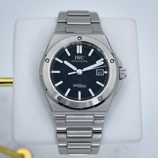 IWC Ingenieur Black Dial Stainless Complete Set Mint - IW328901 3